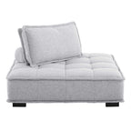 Modway Saunter Tufted Fabric Armless Chair by Modway-EEI-4725