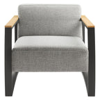 EEI-6947 Sauve Outdoor Patio Aluminum and Fabric Armchair by Modway