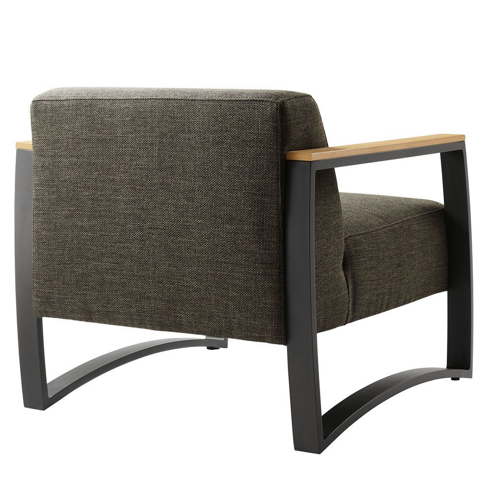 EEI-6947 Sauve Outdoor Patio Aluminum and Fabric Armchair by Modway