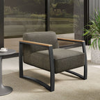 EEI-6947 Sauve Outdoor Patio Aluminum and Fabric Armchair by Modway