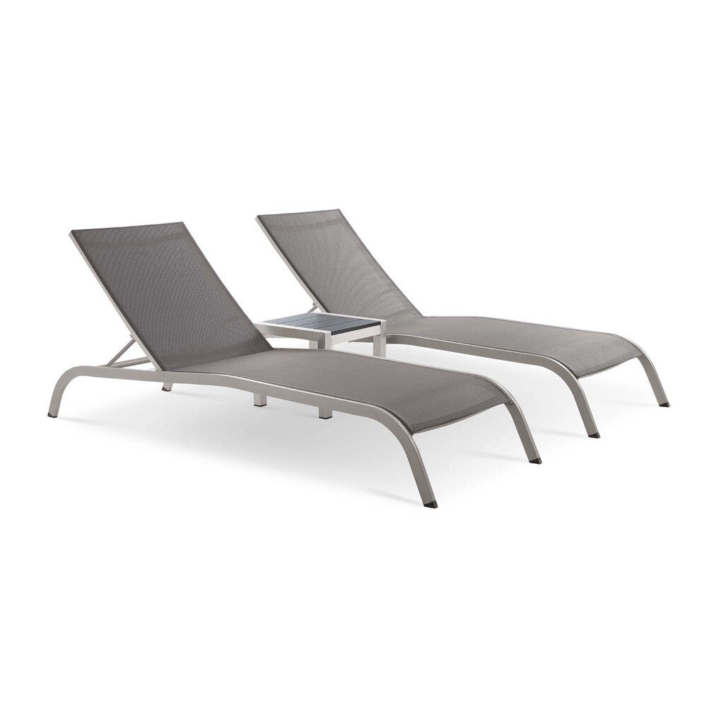 EEI-4006 Savannah 3 Piece Outdoor Patio Mesh Set by Modway