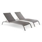 EEI-4005 Savannah Outdoor Patio Mesh Chaise Lounge Set of 2 by Modway