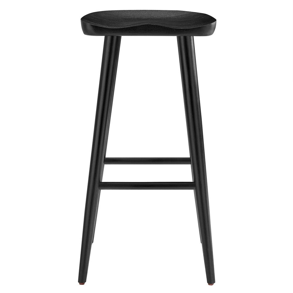 EEI-6740 Saville Backless Wood Bar Stools Set of 2 by Modway