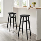 EEI-6740 Saville Backless Wood Bar Stools Set of 2 by Modway