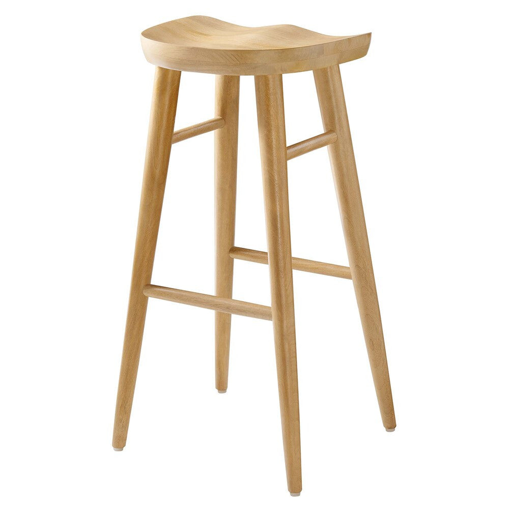 EEI-6740 Saville Backless Wood Bar Stools Set of 2 by Modway