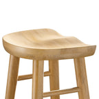 EEI-6740 Saville Backless Wood Bar Stools Set of 2 by Modway