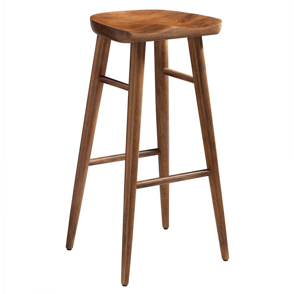 EEI-6740 Saville Backless Wood Bar Stools Set of 2 by Modway
