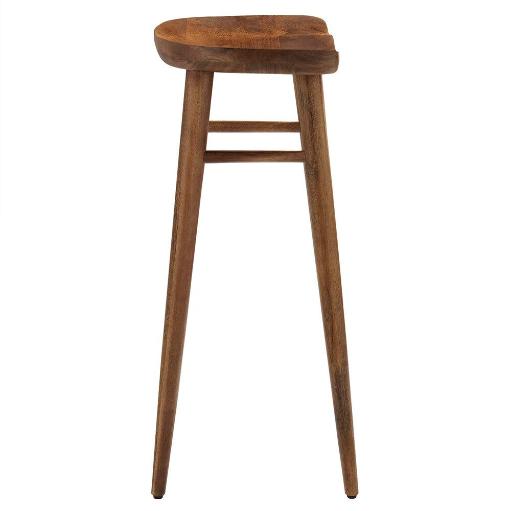 EEI-6740 Saville Backless Wood Bar Stools Set of 2 by Modway