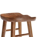 EEI-6740 Saville Backless Wood Bar Stools Set of 2 by Modway