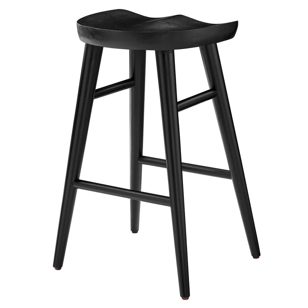 EEI-6739 Saville Backless Wood Counter Stools Set of 2 by Modway