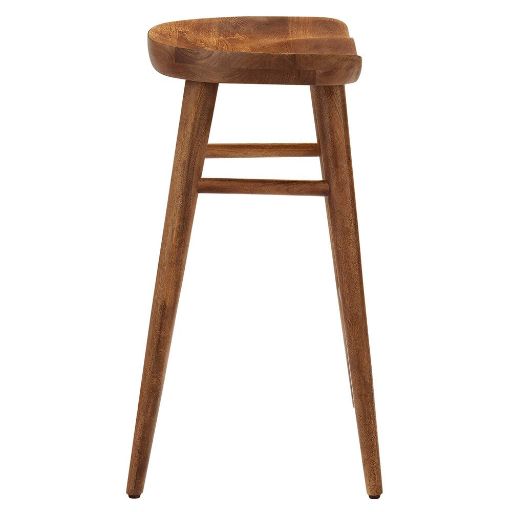 EEI-6739 Saville Backless Wood Counter Stools Set of 2 by Modway