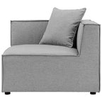 EEI-4377 Saybrook 2-Piece Outdoor Patio Upholstered Sectional Sofa Loveseat by Modway