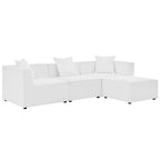EEI-4380 Saybrook 4-Piece Outdoor Patio Upholstered Sectional Sofa by Modway