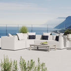 EEI-4384 Saybrook 5-Piece Outdoor Patio Upholstered Sectional Sofa by Modway