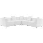 EEI-4384 Saybrook 5-Piece Outdoor Patio Upholstered Sectional Sofa by Modway