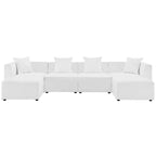 EEI-4383 Saybrook 6-Piece Outdoor Patio Upholstered Sectional Sofa by Modway