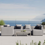 EEI-4386 Saybrook 6-Piece Outdoor Patio Upholstered Sectional Sofa by Modway