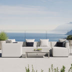EEI-4386 Saybrook 6-Piece Outdoor Patio Upholstered Sectional Sofa by Modway