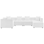 EEI-4386 Saybrook 6-Piece Outdoor Patio Upholstered Sectional Sofa by Modway