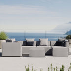 EEI-4387 Saybrook 7-Piece Outdoor Patio Upholstered Sectional Sofa by Modway