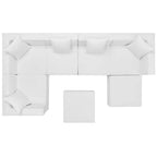 EEI-4387 Saybrook 7-Piece Outdoor Patio Upholstered Sectional Sofa by Modway