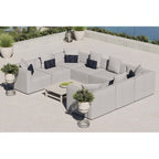 EEI-4388 Saybrook 8-Piece Outdoor Patio Upholstered Sectional Sofa by Modway