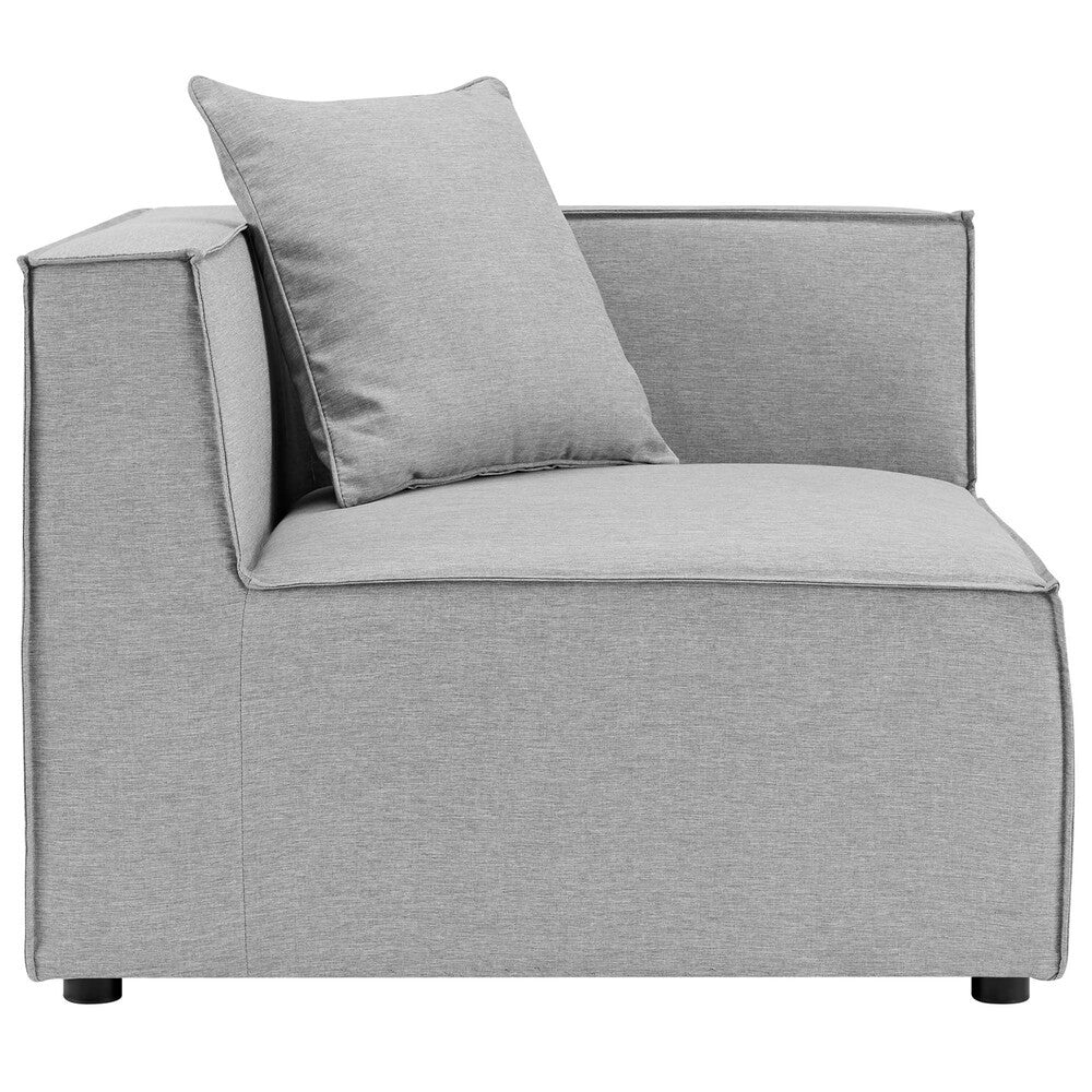 EEI-4378 Saybrook Outdoor Patio Upholstered Loveseat and Ottoman Set by Modway
