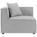 EEI-4378 Saybrook Outdoor Patio Upholstered Loveseat and Ottoman Set by Modway