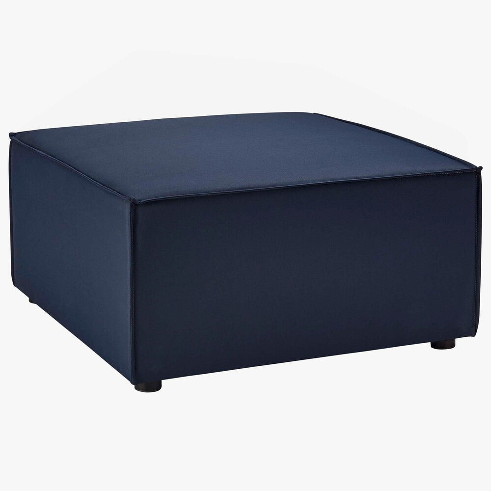 EEI-4378 Saybrook Outdoor Patio Upholstered Loveseat and Ottoman Set by Modway