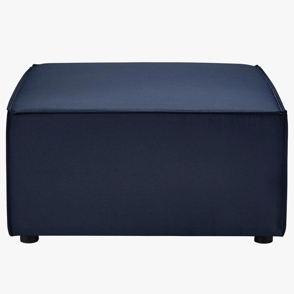 EEI-4378 Saybrook Outdoor Patio Upholstered Loveseat and Ottoman Set by Modway