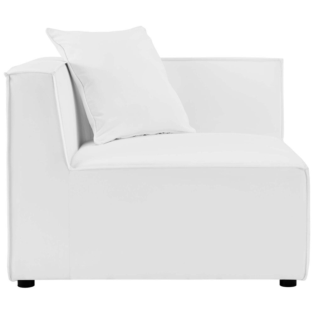 EEI-4378 Saybrook Outdoor Patio Upholstered Loveseat and Ottoman Set by Modway