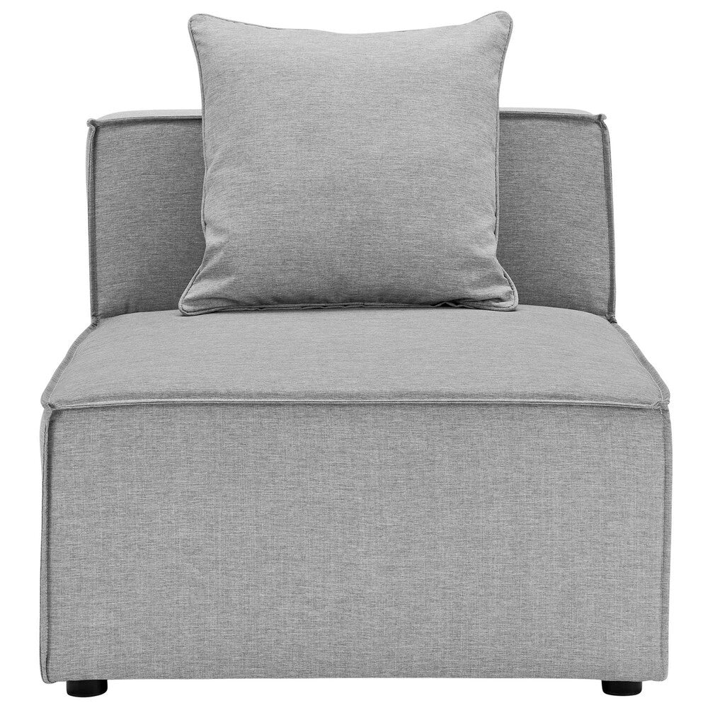 EEI-4209 Saybrook Outdoor Patio Upholstered Sectional Sofa Armless Chair by Modway