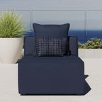 EEI-4209 Saybrook Outdoor Patio Upholstered Sectional Sofa Armless Chair by Modway