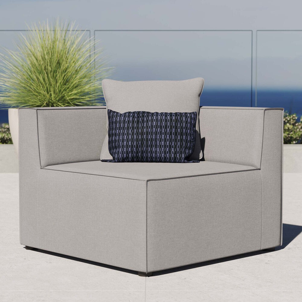 EEI-4210 Saybrook Outdoor Patio Upholstered Sectional Sofa Corner Chair by Modway