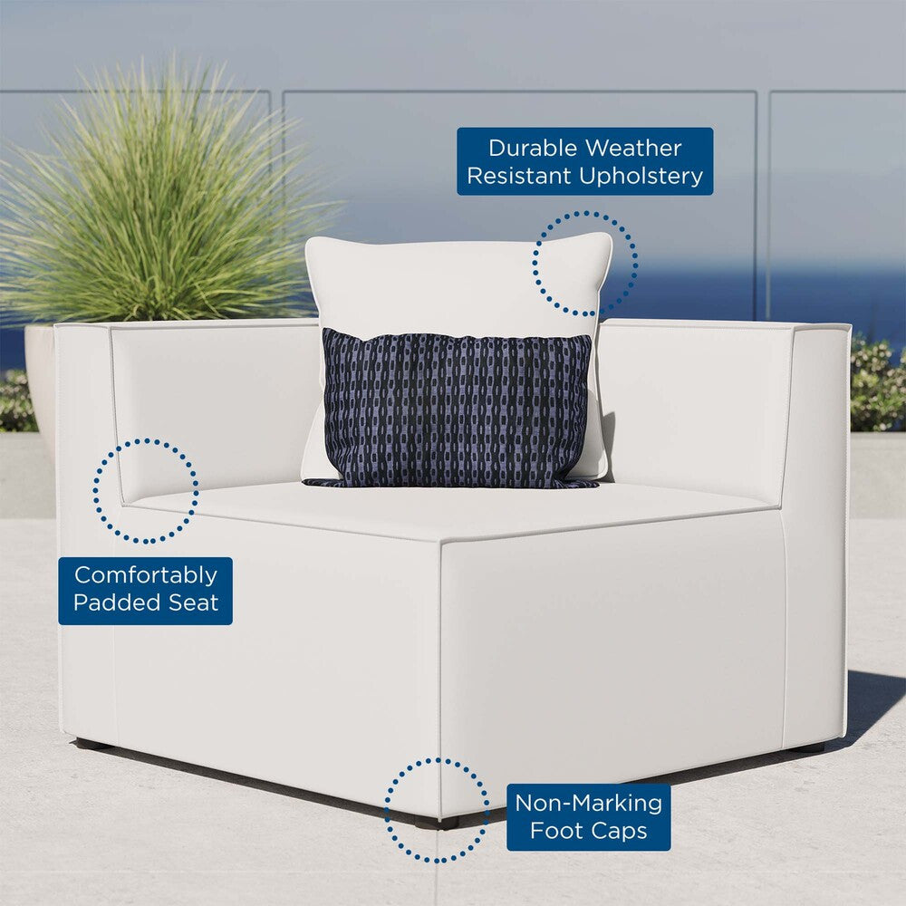 EEI-4210 Saybrook Outdoor Patio Upholstered Sectional Sofa Corner Chair by Modway