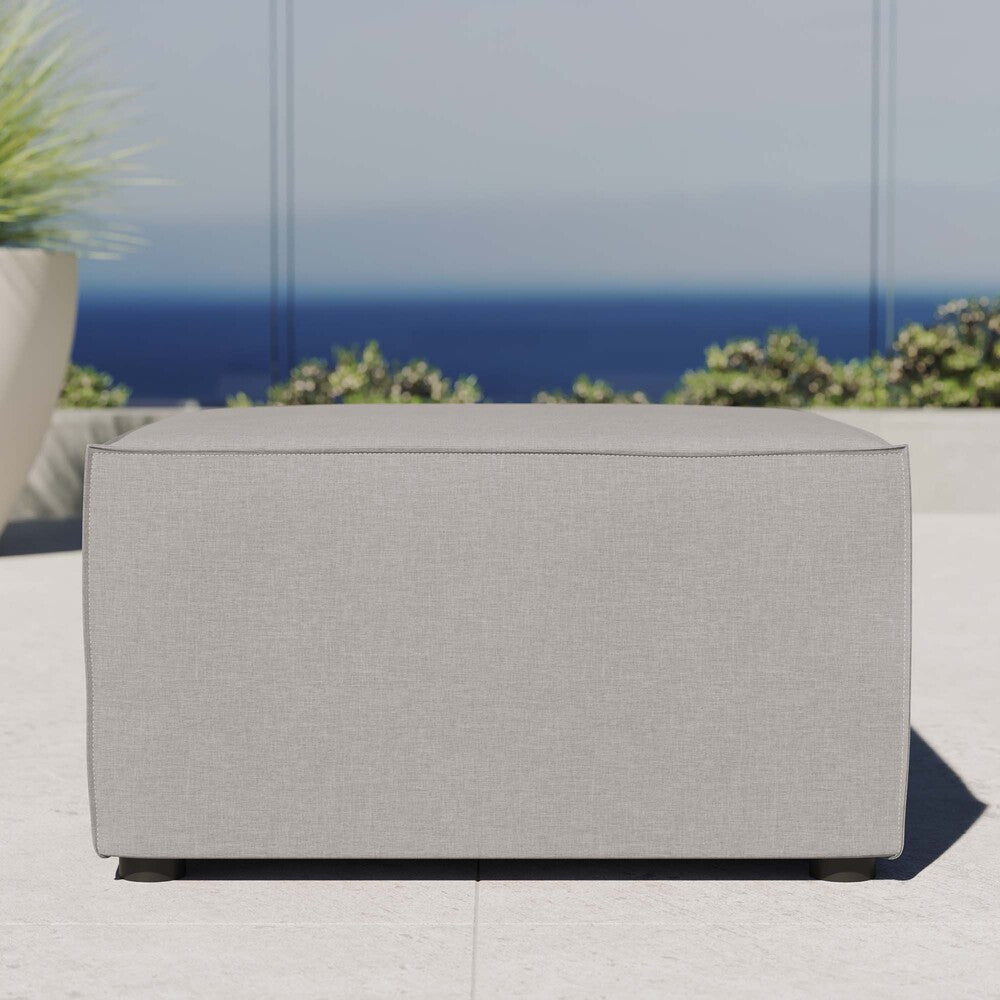 EEI-4211 Saybrook Outdoor Patio Upholstered Sectional Sofa Ottoman by Modway