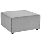 EEI-4211 Saybrook Outdoor Patio Upholstered Sectional Sofa Ottoman by Modway