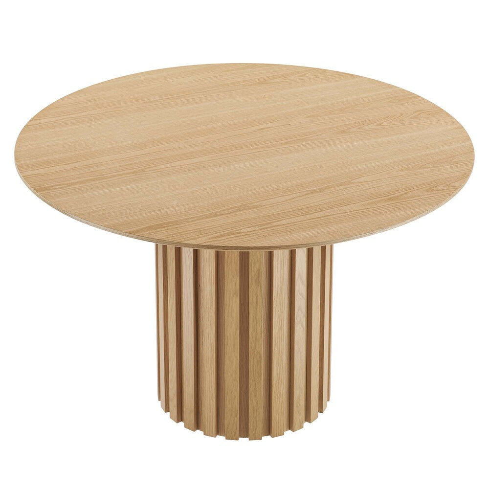 EEI-6064-OAK-SET Senja 47" Round Dining Table by Modway