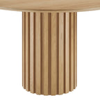 EEI-6064-OAK-SET Senja 47" Round Dining Table by Modway