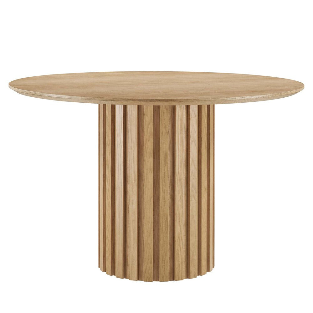 EEI-6064-OAK-SET Senja 47" Round Dining Table by Modway