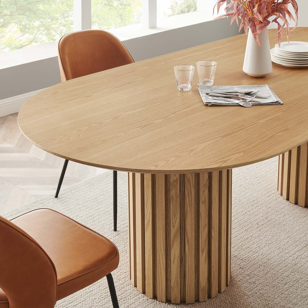 EEI-6065 Senja 95" Oval Dining Table by Modway