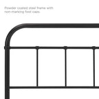 MOD-5537-BRN Serena King Steel Headboard by Modway
