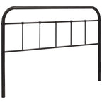 MOD-5537-BRN Serena King Steel Headboard by Modway