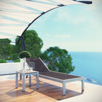EEI-2470 Shore 2 Piece Outdoor Patio Aluminum Set by Modway