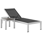 EEI-2470 Shore 2 Piece Outdoor Patio Aluminum Set by Modway