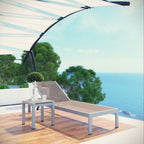 EEI-2470 Shore 2 Piece Outdoor Patio Aluminum Set by Modway