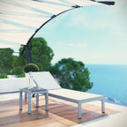 EEI-2470 Shore 2 Piece Outdoor Patio Aluminum Set by Modway