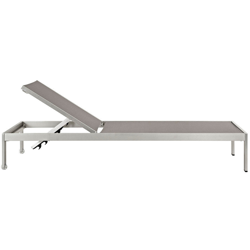 EEI-2471 Shore 3 Piece Outdoor Patio Aluminum Set by Modway