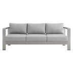 EEI-4322 Shore 7 Piece Sunbrella&reg; Fabric Outdoor Patio Aluminum Set by Modway