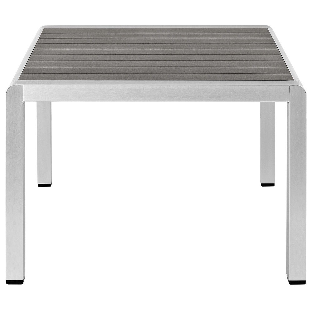 EEI-4322 Shore 7 Piece Sunbrella&reg; Fabric Outdoor Patio Aluminum Set by Modway